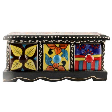 Spice Box-1435 Masala Rack Container Gift Item